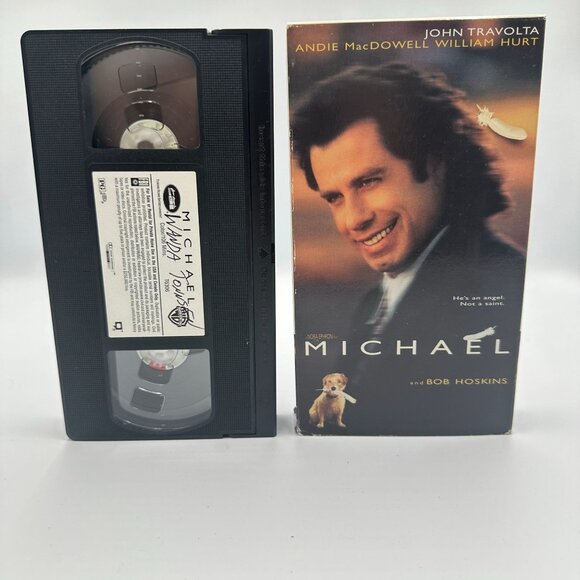 Michael John Travolta Andie MacDowell 1996 VHS Romantic Comedy Good - Picture 3 of 3